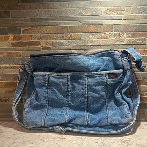 Denim crossbody